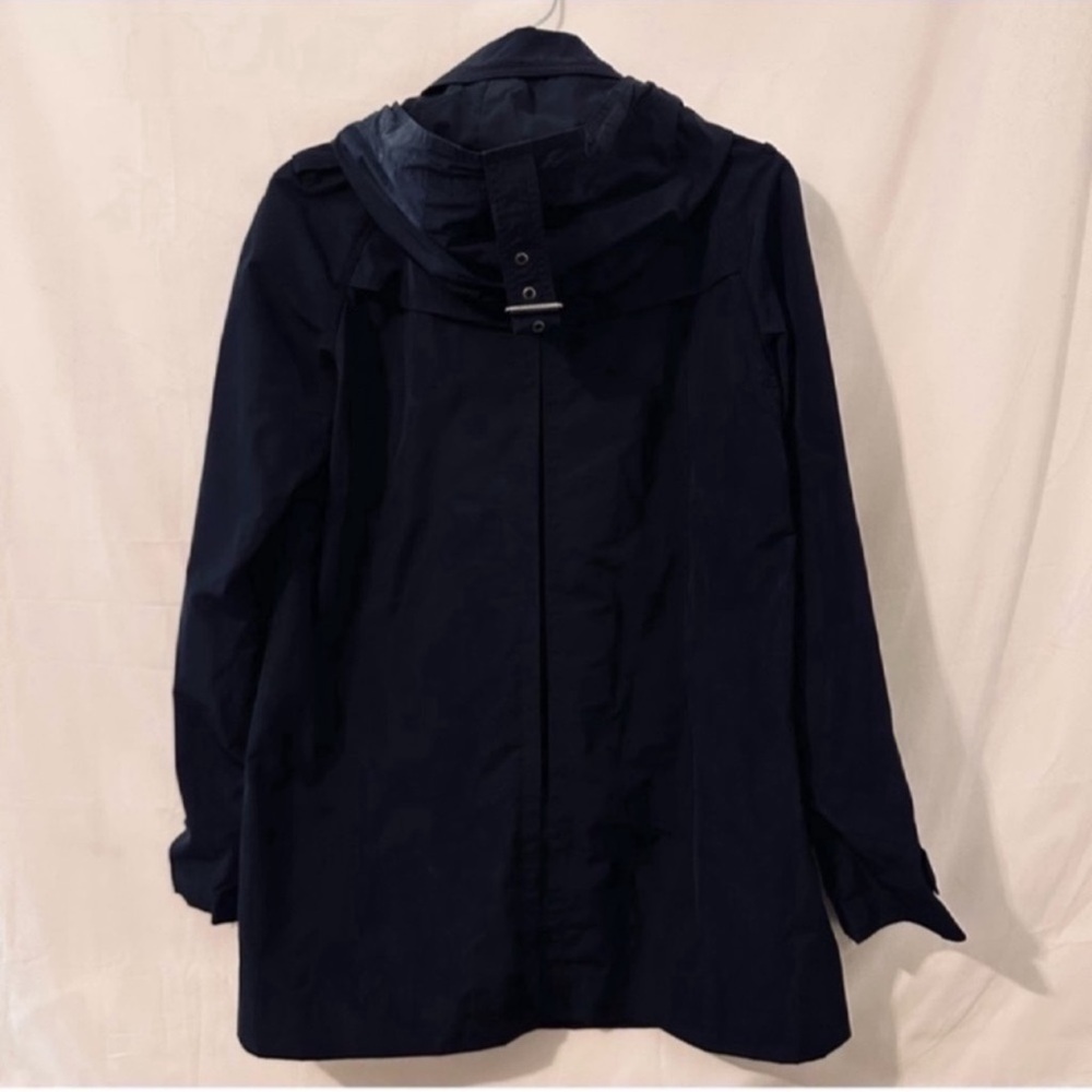 Burberry | Coat/Jacket | Burberry Brit Rain Jacket with Detachable Hood … - Picture 2 of 16